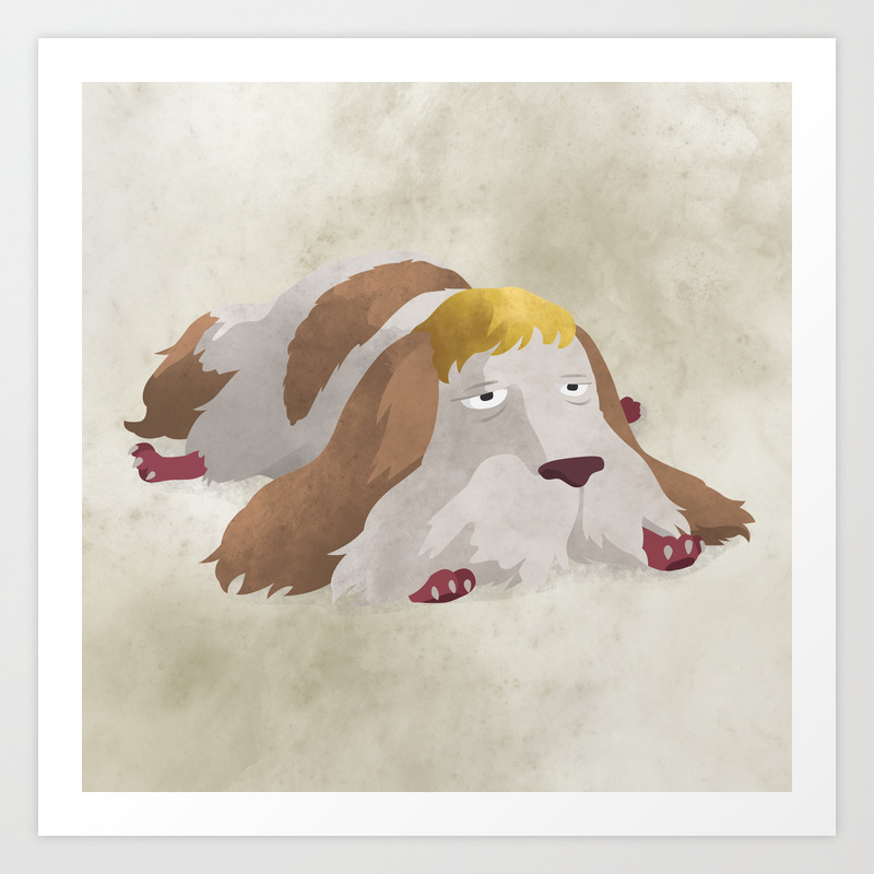 Howl S Moving Castle Heen The Dog Illustration Miyazaki