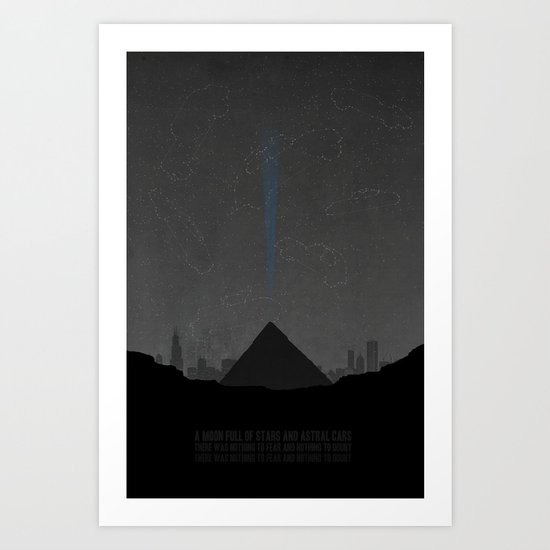 Pyramid Song Art Print