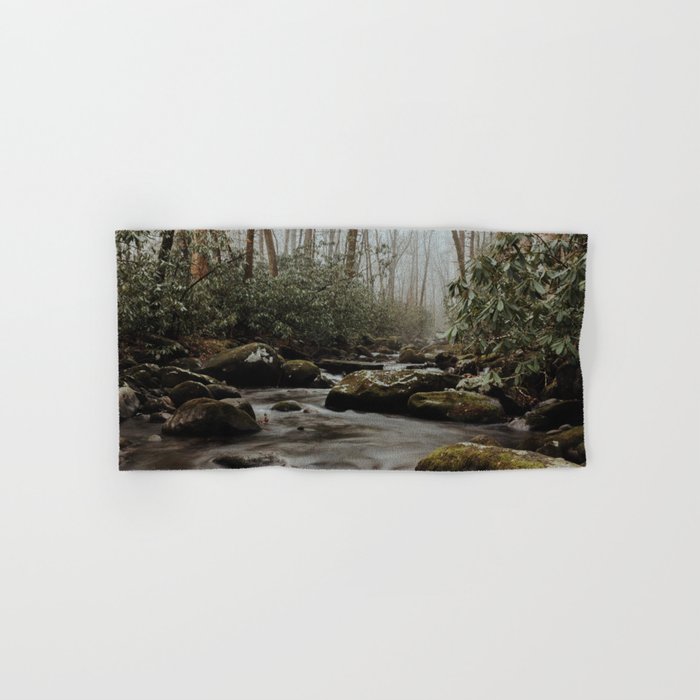 Great Smoky Mountains National Park - Porter's Creek Hand & Bath Towel