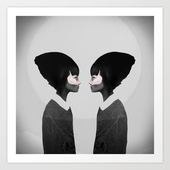 A Reflection Art Print