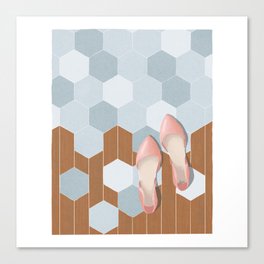 Floor Tiles Canvas Print