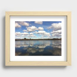 clouds illusions Recessed Framed Print