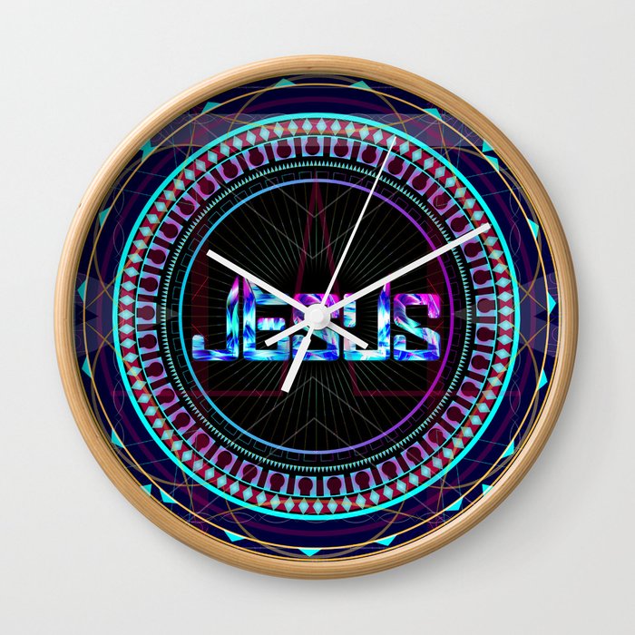 JESUS Wall Clock