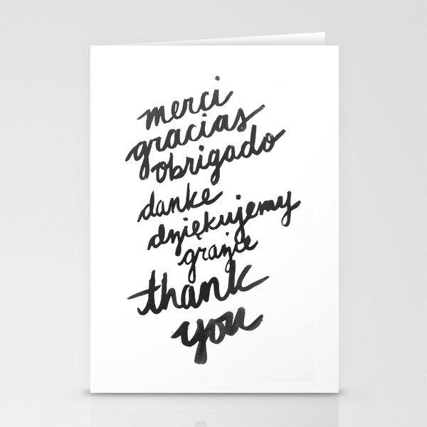 ...Thank You Stationery Cards