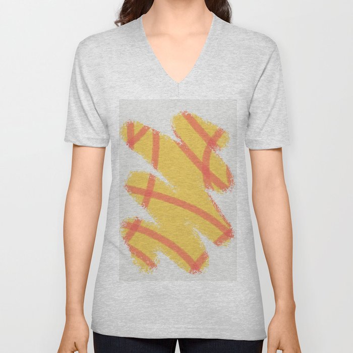 layers III V Neck T Shirt