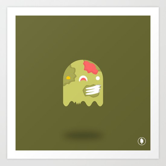 Zom-Boo Art Print