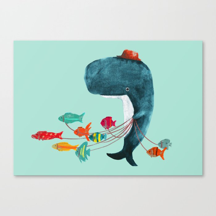 My Pet Fish Canvas Print