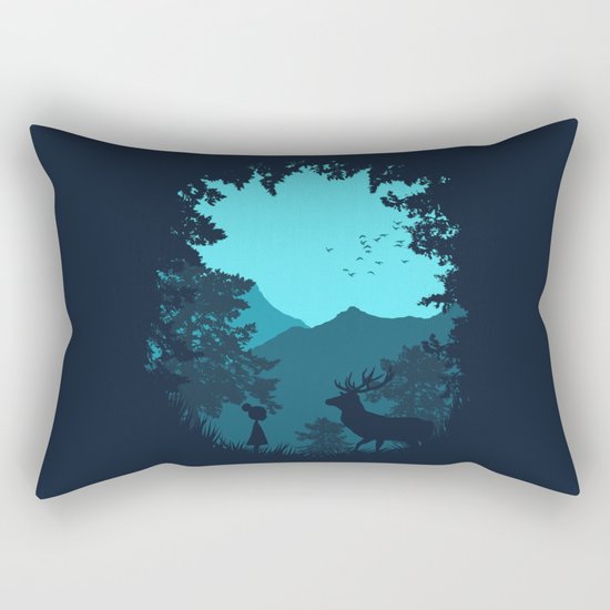 Old Friend Rectangular Pillow by Filiskun Society6