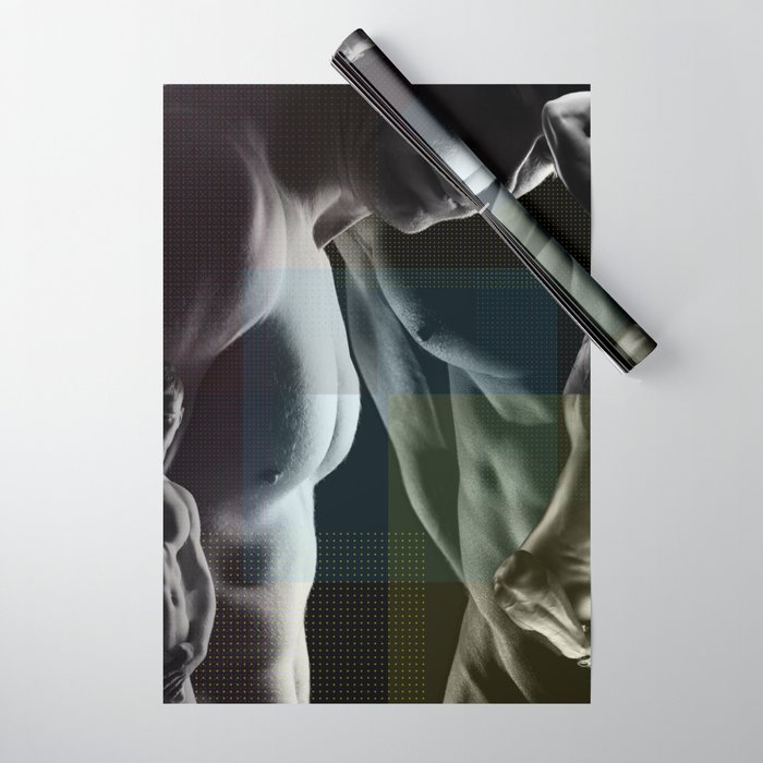 Benday Moir Maybe Gay Wrapping Paper