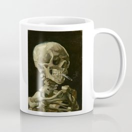 Vincent van Gogh - Skull of a Skeleton with Burning Cigarette Coffee Mug