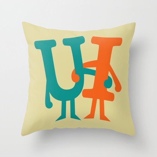 You and I Throw Pillow
