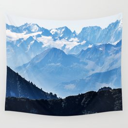Great Mountains Landscape - The Peaks of The Alps #decor #society6 #buyart Wall Tapestry