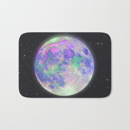 pink moon Bath Mat
