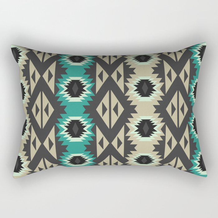 Native simple pattern Rectangular Pillow