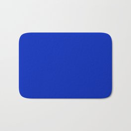 ROYAL BLUE solid color  Bath Mat