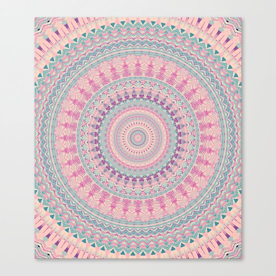 Mandala 491 Canvas Print