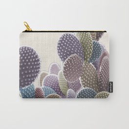 Pastel Cactus: Surreal photo in muted confetti colors Carry-All Pouch