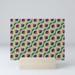"Cheerful Pattern" Mini Art Print