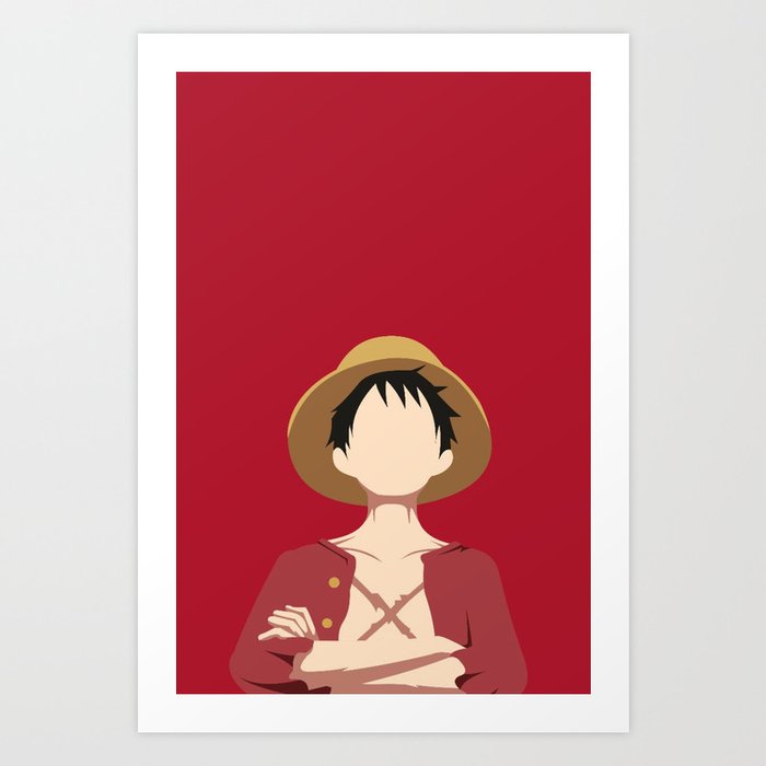 Luffy One Piece - One Piece Luffy - Posters and Art Prints