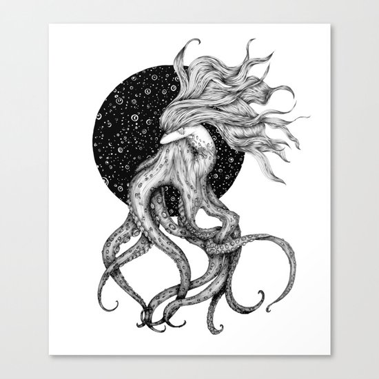 Young Ursula Canvas Print
