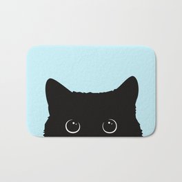 Black cat I Bath Mat