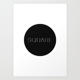 Square Art Print