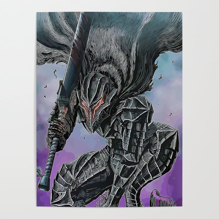 Berserker Armor Poster by Imani Chester
