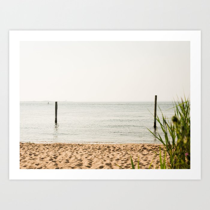 Beach in Kismet, Fire Island 03 Art Print by Jon Bilous Society6