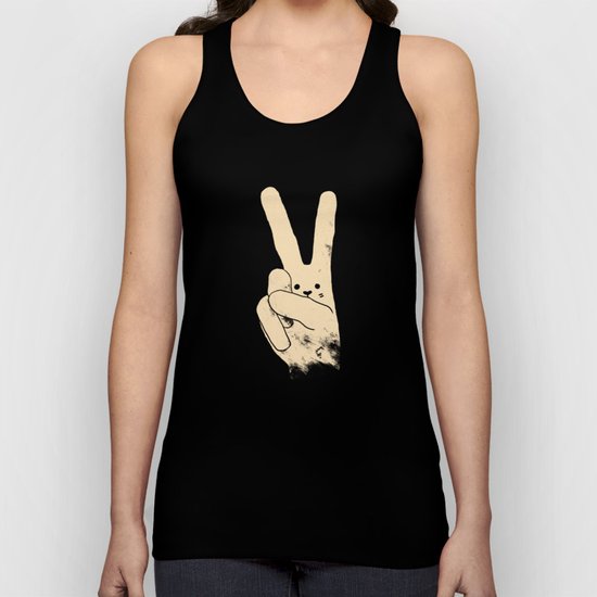 Love Peace and Carrots Unisex Tank Top