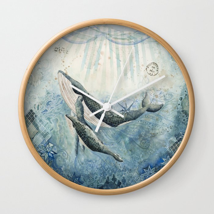 The Voyage Home Wall Clock