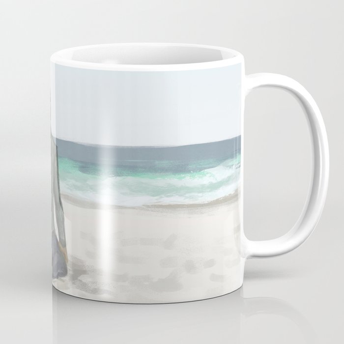 Rowan On The Beach Coffee Mug By Elizabethrast Society6 Rowan On The Beach Coffee Mug