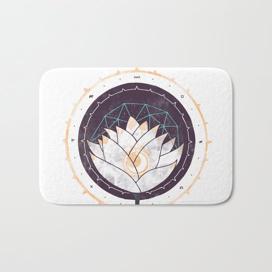 Lotus Bath Mat