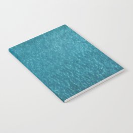 abstract blue ,water waves Notebook
