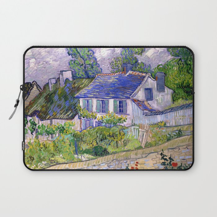 Vincent van Gogh "Houses at Auvers" Laptop Sleeve