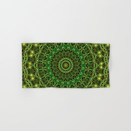 Forest Light Mandala Hand & Bath Towel