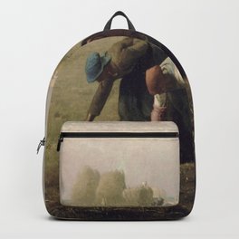 Jean-Francois Millet's The Gleaners Backpack | Fineart, Painting, Masterpiece, Jean Francoismillet, Gleaners 