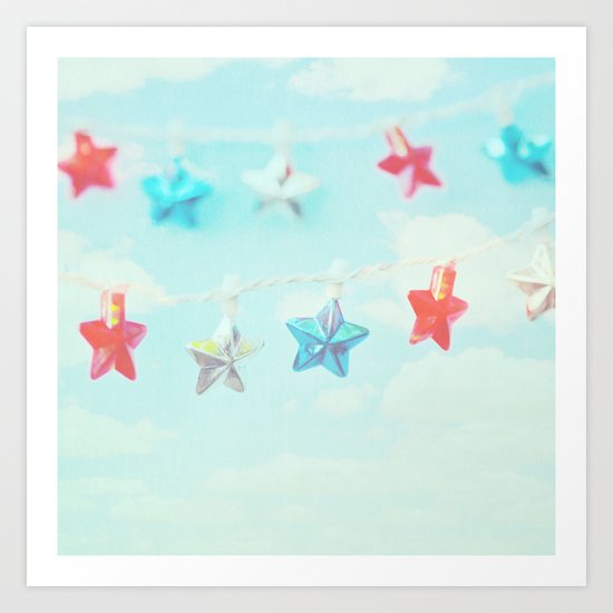 Oh My Stars... Art Print