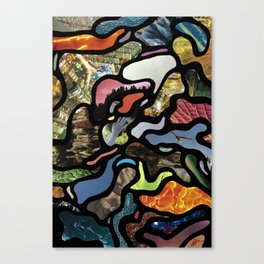 Oil Spill Canvas Print