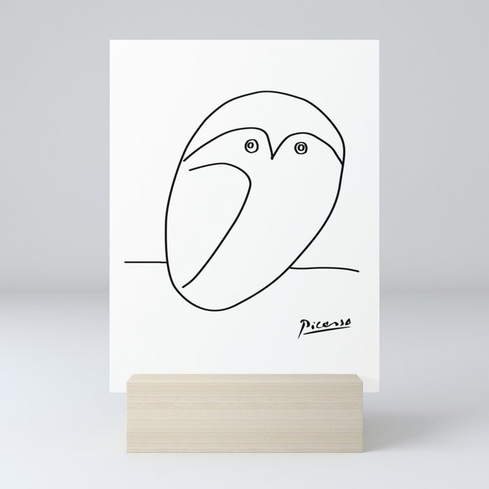 Picasso - Owl Mini Art Print