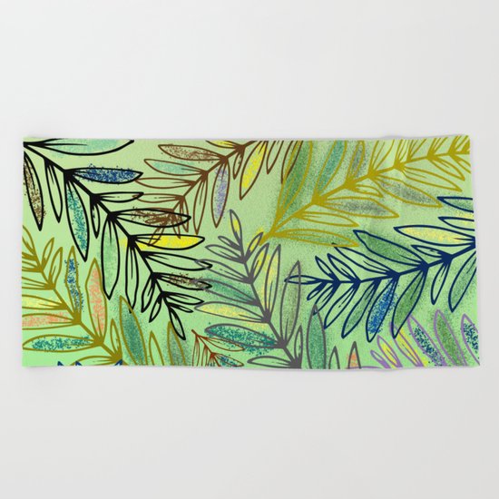 pattern 18 Beach Towel