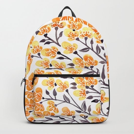 Cherry Blossoms – Yellow Palette Backpack