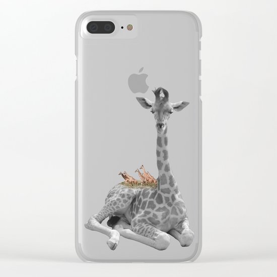 GIRAFFE (animals collection) Clear iPhone Case