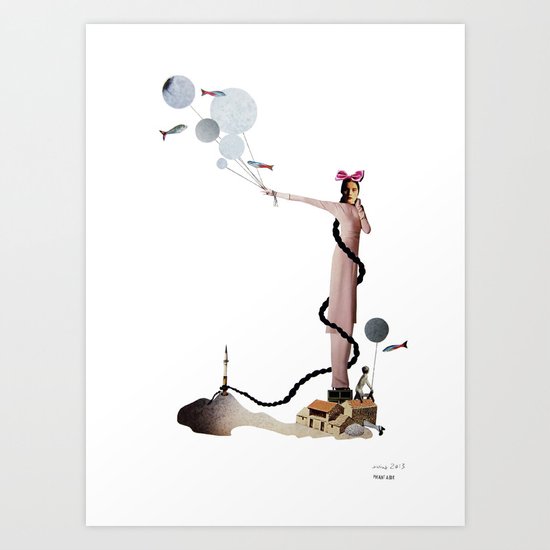 one Art Print