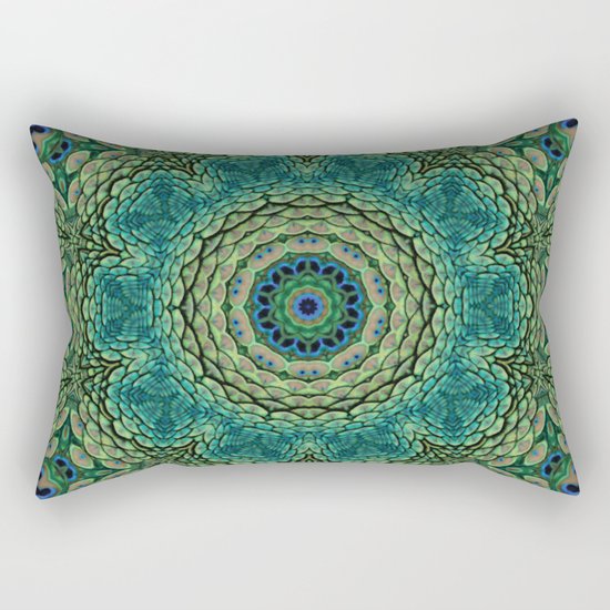 Shangri-La Mandala Rectangular Pillow