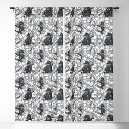 King of Monsters Blackout Curtain