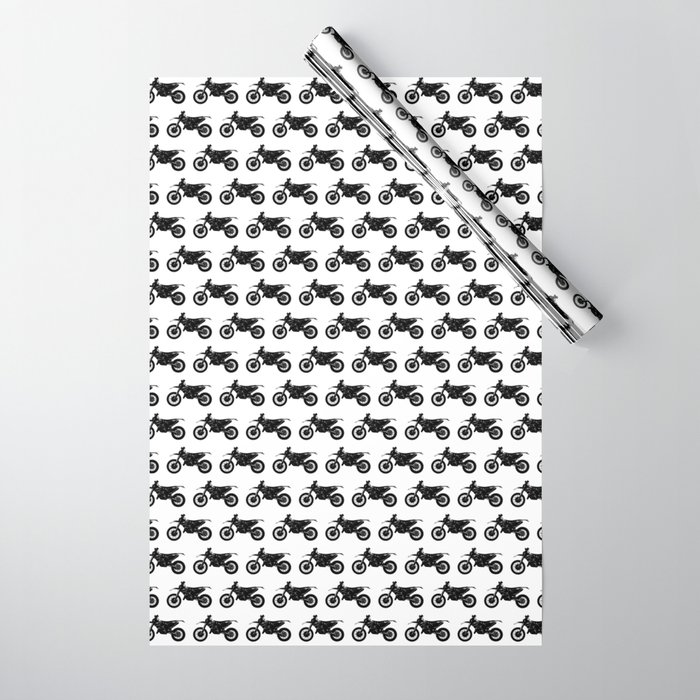 Dirt Bikes Wrapping Paper