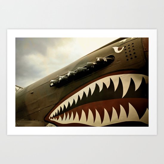 JAWS Art Print