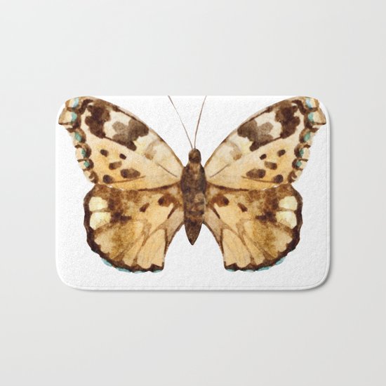 Butterfly 10 Bath Mat