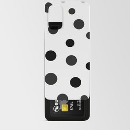 Polka Dots - White Android Card Case