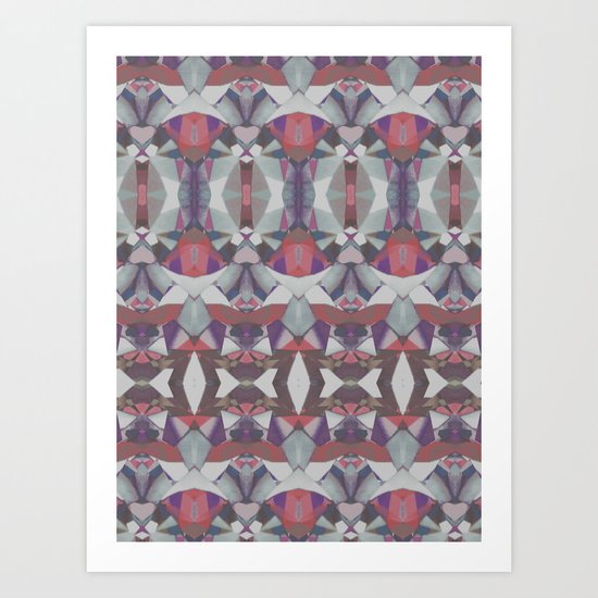 Tribal splash Art Print